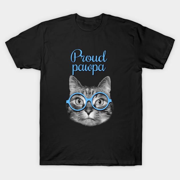 Proud pawpa T-Shirt by Purrfect